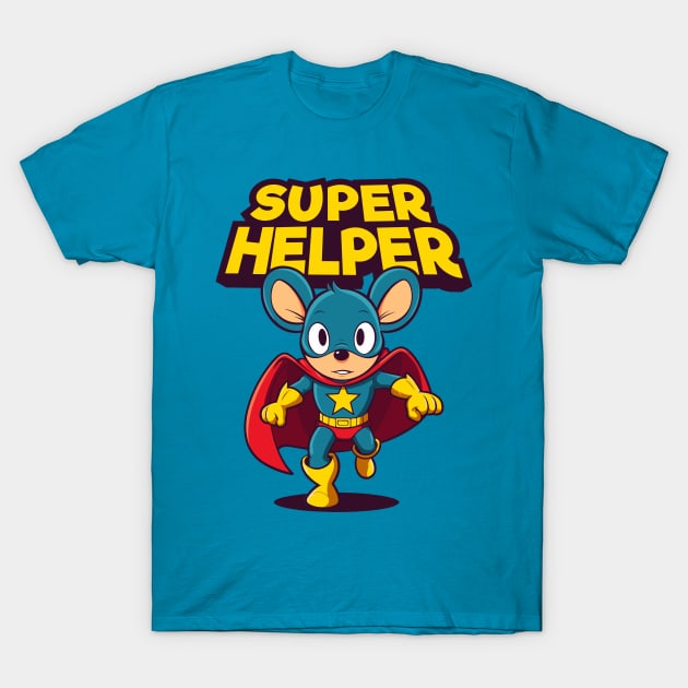 Mom and Dad's Super Helper T-Shirt by AwwfullyNice